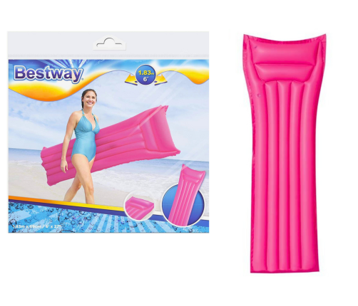 Inflatable Swimming Mattress Pink Bestway 44007