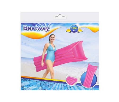 Inflatable Swimming Mattress Pink Bestway 44007