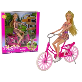 Doll on a Bicycle Pink