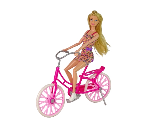 Doll on a Bicycle Pink