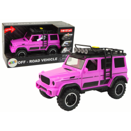 Off-Road Car 1:14 Friction Drive Pink