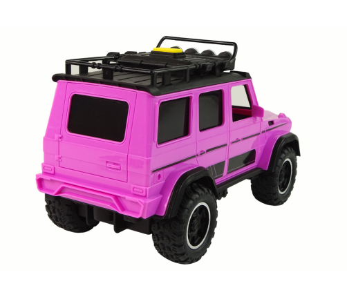 Off-Road Car 1:14 Friction Drive Pink