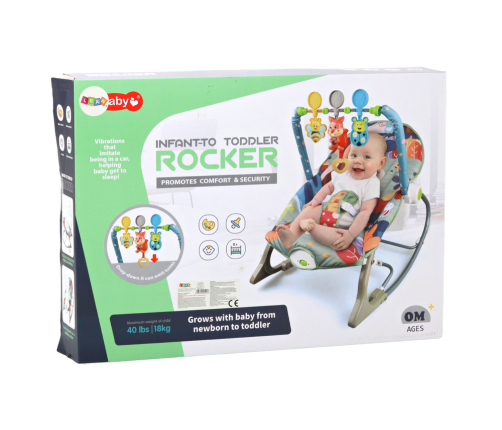 Rocking chair, Bouncer, Vibration, Sound, Fox