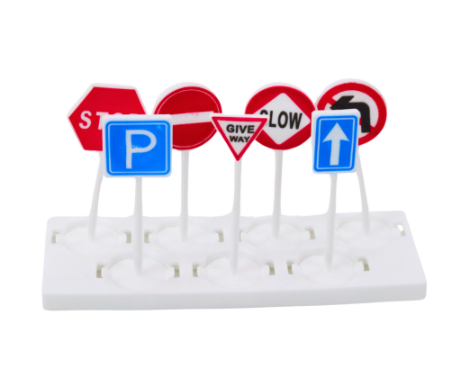 Lora Tow Truck Race Track 2in1 Lights Sounds Signs Cars Red