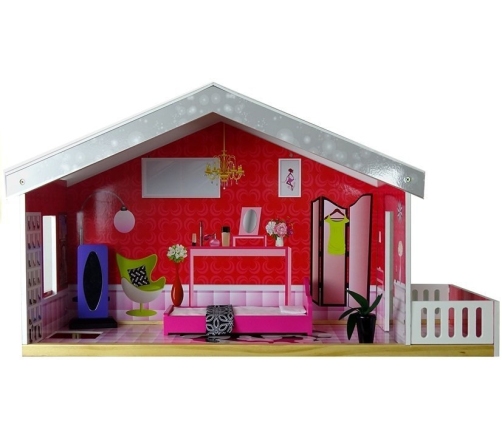 Wooden Dolls House "Juliet" Multi-Storey with 4 Rooms