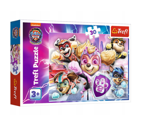 Puzzle 30 pcs. Paw Patrol City Heroes Trefl 18298