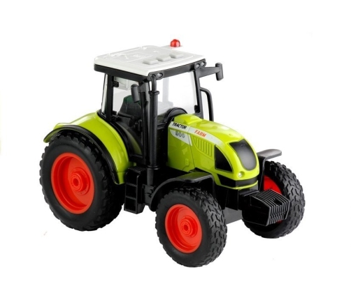 Tractor with Round Baler for Baling Noise making 37,5 cm