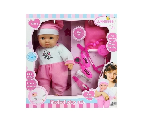 Baby Doll with Medical Kit Accessories Doctor