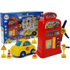 Set Gas Station Toy Car Road Signs Light Sound