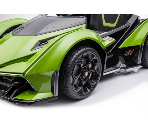 Электрический спортивный автомобиль для детей Lamborghini GT HL528 Green