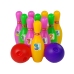 Kids Bowling Set 10 Skittles 2 Balls Children Game