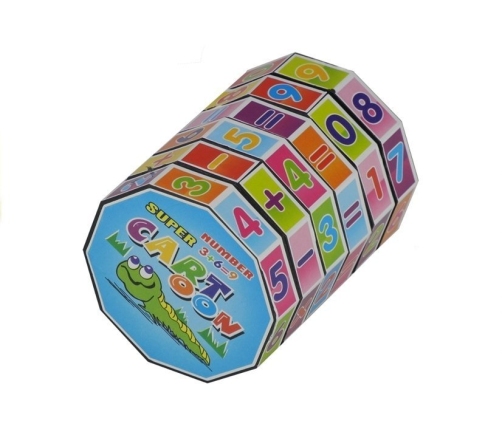 Educational Cube Mathematical Barrel Learning Numbers