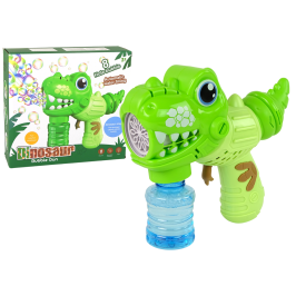 Soap Bubble Machine Dinosaur Green Liquid