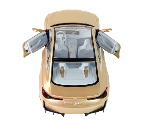 Car R/C BMW i4 1:14 Rastar Gold