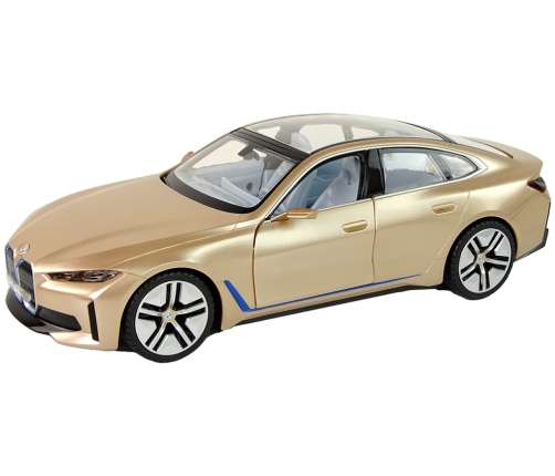 Car R/C BMW i4 1:14 Rastar Gold