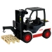 Forklift Truck Moving Fork Pallet.