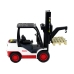 Forklift Truck Moving Fork Pallet.