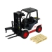 Forklift Truck Moving Fork Pallet.