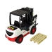 Forklift Truck Moving Fork Pallet.