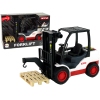 Forklift Truck Moving Fork Pallet.