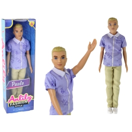 Children's Doll Boy Paulo Shirt Blond Hair