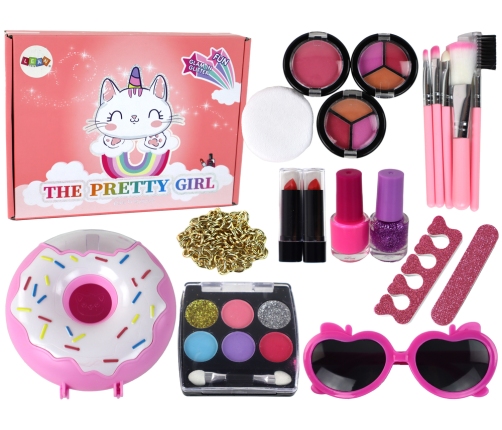 Makeup Set for Children, Nail Polish, Eye Shadows