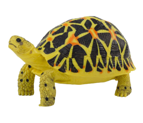 Collectible Figurine Turtle Reptile Yellow Black A