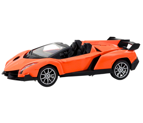 Car Remote Controlled Sports Car RC 1:16 Orange