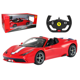 Radiovadāmā mašīna ar pulti Rastar Laferrari Aperta Cabrio Red