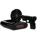 Gun Alarm Clock with Laser Pistol Black