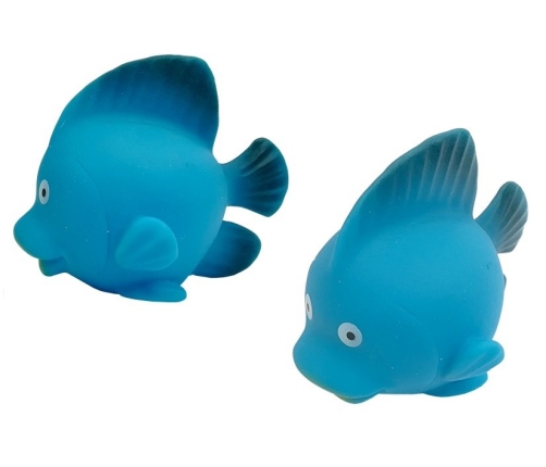 Big Set of Toy Fish For Bathing + Strainer