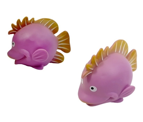 Big Set of Toy Fish For Bathing + Strainer