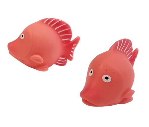 Big Set of Toy Fish For Bathing + Strainer