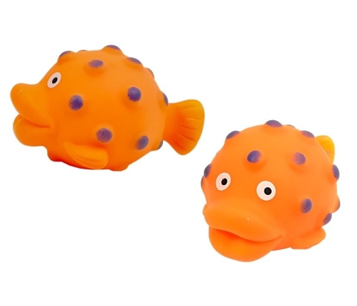 Big Set of Toy Fish For Bathing + Strainer