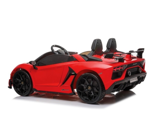 Elektriskā sporta automašīna bērniem Lamborghini Aventador SX2028 Red