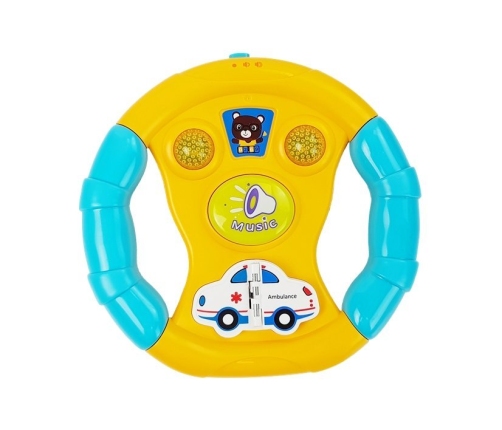 Musical Steering Wheel Baby Car with Keys