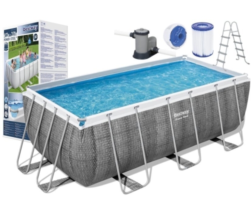 Rack Garden Pool 412 x 201 x 122cm Bestway 56722