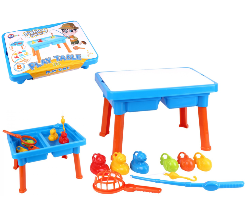 2-in-1 set Educational Study Table 8133 Fishing Table