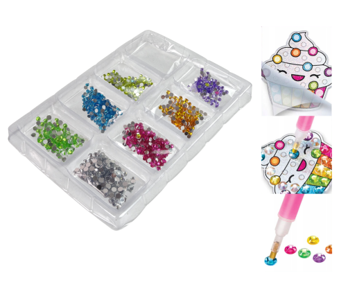 Diamond Embroidery Creative Kit Stickers Sticking Diamonds