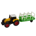 Farm Set Tractor Trailer Horse 1:64