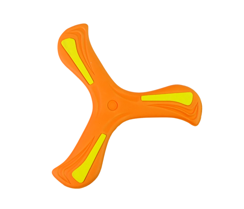 Boomerang Flying Disc Thrower Orange For Kids