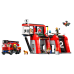 LEGO CITY Bricks Fire Station With Fire Truck 843 Elements 60414