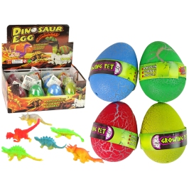 Hatching Magic Dinosaur Egg Growing 6 cm Colorful.