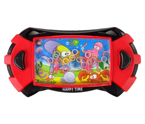 Marine Animals Water Arcade Game Console Red