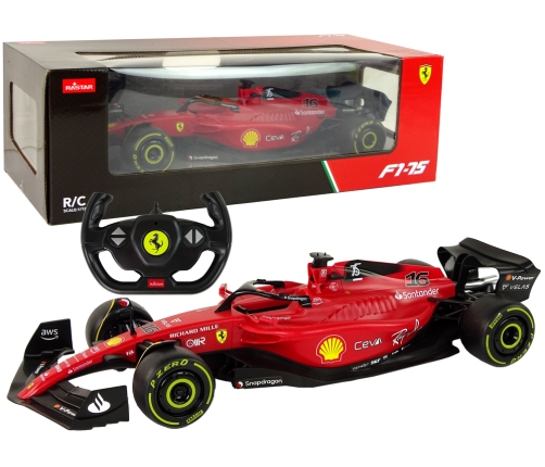 Radiovadāmā mašīna ar pulti Ferrari F1 Red