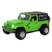 Off-Road Car Battery Powered Friction Drive Metal Green 1:32