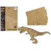 Wooden 3D T-Rex Spatial Puzzle Educational Assemblage 22 Pieces