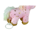 Unicorn Plush Sleeping Animal Lullaby Pink With Stars Set