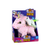 Unicorn Plush Sleeping Animal Lullaby Pink With Stars Set