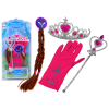 Little Princess Accessories Set Wand Glove Crown Braids